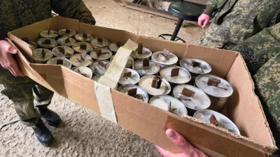 Фото 1. Российским военным отправлен очередной гуманитарный груз из Орла