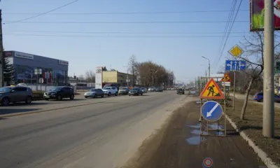 В Орле в рамках нацпроекта продолжают ремонт улиц Горького, Ломоносова и Карачевского шоссе