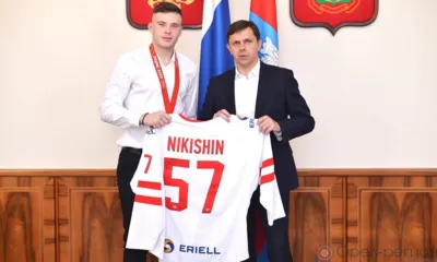 Андрей Клычков встретился с серебряным призёром Олимпиады в Пекине Александром Никишиным