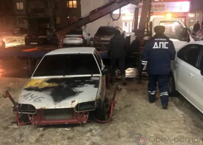 На орловца-лихача без прав составили 14 протоколов