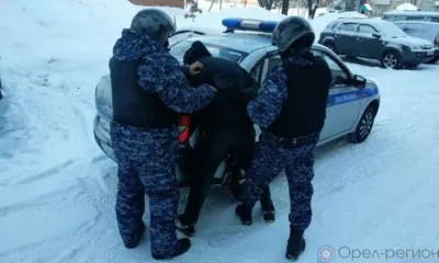 Орловские полицейские с поличным задержали подозреваемого в тяжком преступлении