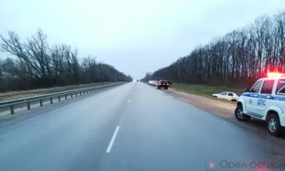 Под Орлом Toyota и Renault не поделили дорогу