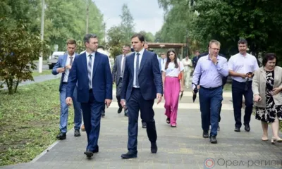 Андрей Клычков посетил с рабочей поездкой Ливны