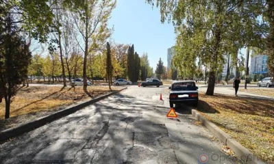 В Орле ВАЗ перевернулся после столкновения с Hyundai