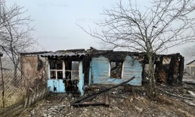 В Колпнянском районе пожар унёс жизнь пожилой женщины