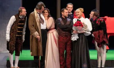 В Орловском государственном академическом театре им. И.С. Тургенева состоялась премьера спектакля «Блеф»