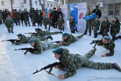 В санатории «Орловчанка» прошла вторая межрегиональная открытая военно-спортивная эстафета