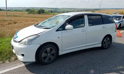 В Орловской области перебегавший дорогу мужчина попал под колёса Toyota
