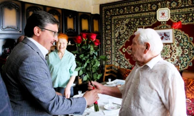 Орловскому ветерану Николаю Орлову исполнилось 99 лет