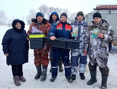 В Орёлэнерго прошли корпоративные соревнования по подлёдному лову рыбы