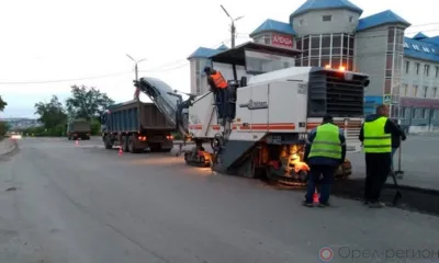 В Орле ремонт переулка Маслозаводской планируют завершить к 31 июля