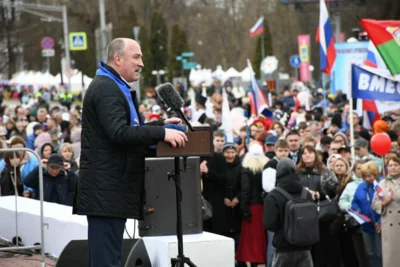 Фото 5. Масштаб проведения первомайских мероприятий на Орловщине впечатлил иногородних гостей