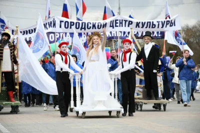 Фото 6. Масштаб проведения первомайских мероприятий на Орловщине впечатлил иногородних гостей