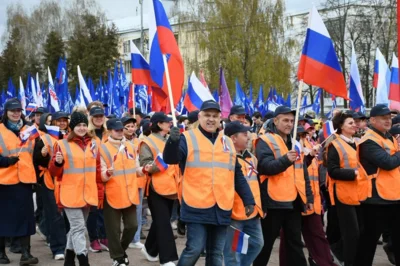 Фото 7. Масштаб проведения первомайских мероприятий на Орловщине впечатлил иногородних гостей