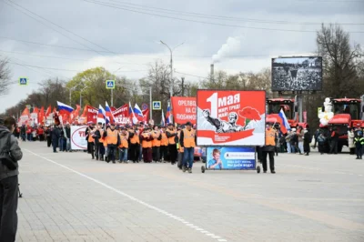 Фото 23. Масштаб проведения первомайских мероприятий на Орловщине впечатлил иногородних гостей