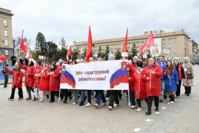 Фото 27. Масштаб проведения первомайских мероприятий на Орловщине впечатлил иногородних гостей