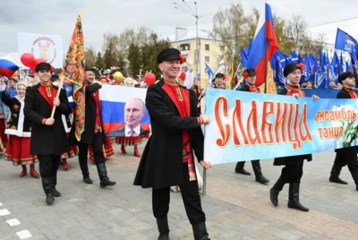 Фото 28. Масштаб проведения первомайских мероприятий на Орловщине впечатлил иногородних гостей