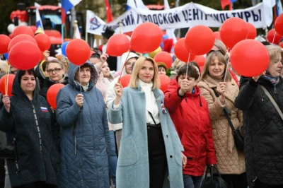 Фото 32. Масштаб проведения первомайских мероприятий на Орловщине впечатлил иногородних гостей