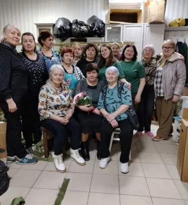 Фото 1. С самого начала СВО волонтёрская группа «Амчаночка» из Мценска помогает бойцам на передовой