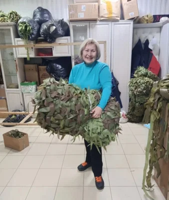 Фото 2. С самого начала СВО волонтёрская группа «Амчаночка» из Мценска помогает бойцам на передовой
