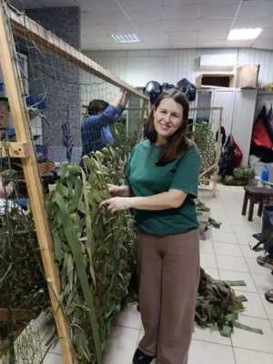 Фото 5. С самого начала СВО волонтёрская группа «Амчаночка» из Мценска помогает бойцам на передовой