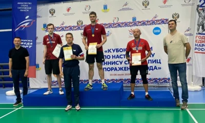 Орловец выиграл три медали на Кубке России по настольному теннису