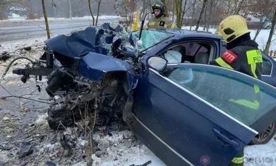 В ДТП на ул. Рощинской в Орле погиб водитель «Фольксвагена»
