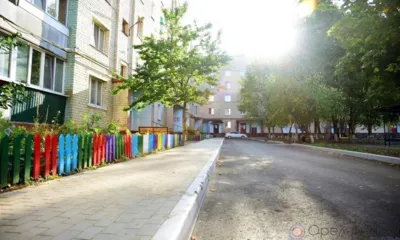 На Орловщине полностью выполнили план по благоустройству дворов в 2023 году