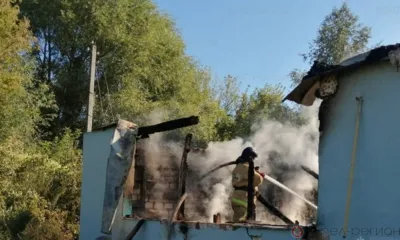 В результате пожара в Новодеревеньковском районе госпитализирован пенсионер