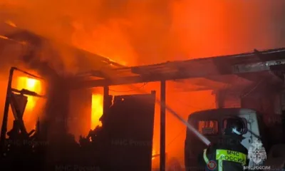 Орловские пожарные предотвратили взрыв семи газовых баллонов