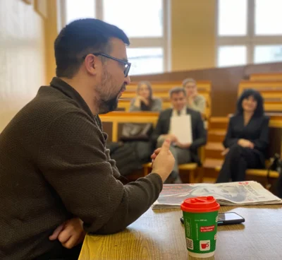 Фото 2. Сотрудники «Орловской правды» встретились со студентами института филологии ОГУ им. И.С. Тургенева