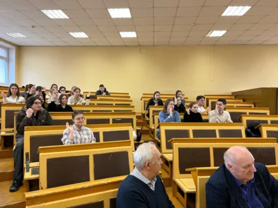 Фото 7. Сотрудники «Орловской правды» встретились со студентами института филологии ОГУ им. И.С. Тургенева