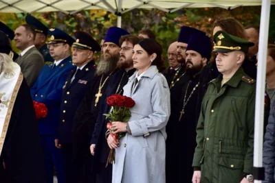 Фото 5. На Орловщине увековечили память подполковника Виктора Бондарева