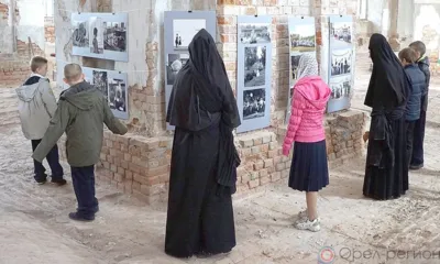 В Спасо-Преображенском соборе Болхова открылась фотовыставка
