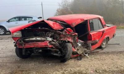 Пьяный орловец без прав за рулём ВАЗ столкнулся с трактором