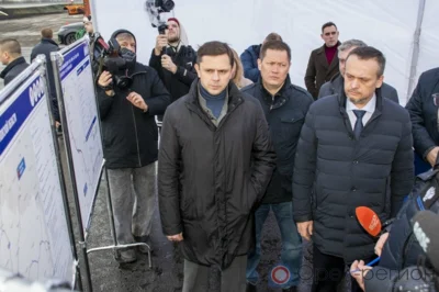 Фото 2. Министр транспорта РФ Андрей Никитин с рабочим визитом посетил Орловскую область