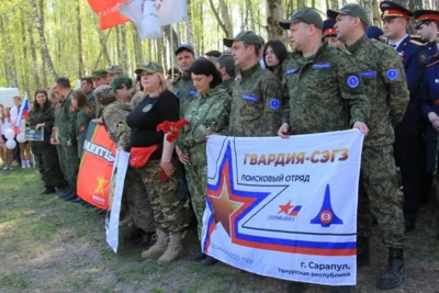 Фото 7. В канун 81-й годовщины Великой Победы на Кривцовском мемориале перезахоронен ещё 121 красноармеец