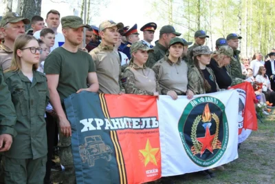 Фото 10. В канун 81-й годовщины Великой Победы на Кривцовском мемориале перезахоронен ещё 121 красноармеец