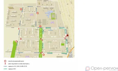 В Орле изменят расположение остановок на Алроса