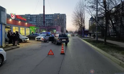 В Орле в ДТП попал 15-летний водитель питбайка