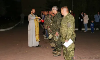 Заключившие контракт с Минобороны России орловцы отправились на службу