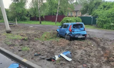 В Орле в ДТП с тремя автомобилями пострадали два человека