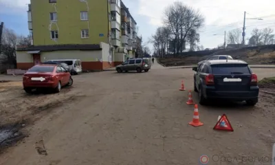 Пожилой орловец госпитализирован после наезда автомобиля