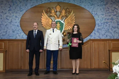 Фото 7. Работники прокуратуры Орловской области отмечают профессиональный праздник