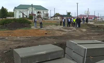Площадь Вревской в Малоархангельске не благоустроили в срок