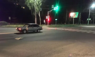 В Орле ВАЗ-21099 сбил девушку на пешеходном переходе