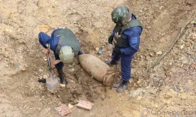 Под Орлом обнаружили авиационную бомбу времён ВОВ