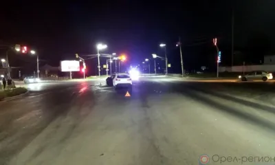 В Орле при столкновении Mitsubishi и Lada Priora пострадали два человека