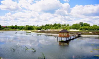 Андрей Клычков в Колпнянском районе проинспектировал ход благоустройства территории «Озерки»