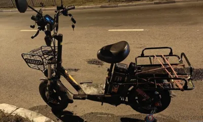 В Орле автомобиль сбил мужчину на электровелосипеде